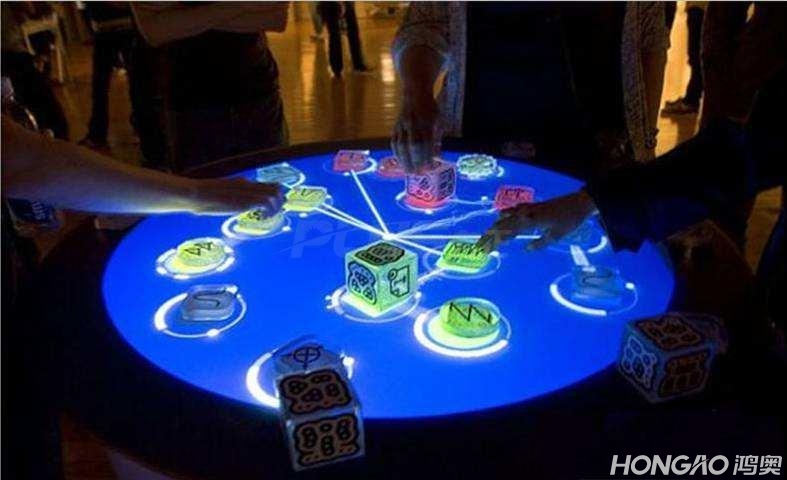 桌面互动投影游戏